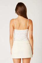 Mid Waist Mini Skirt