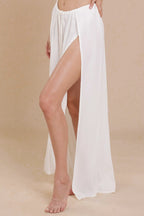Slit Long Skirt