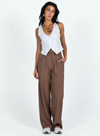 Archer Black Tailored Pants – Lower Impact Sustainable Essential