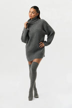 Knit Knee High Socks