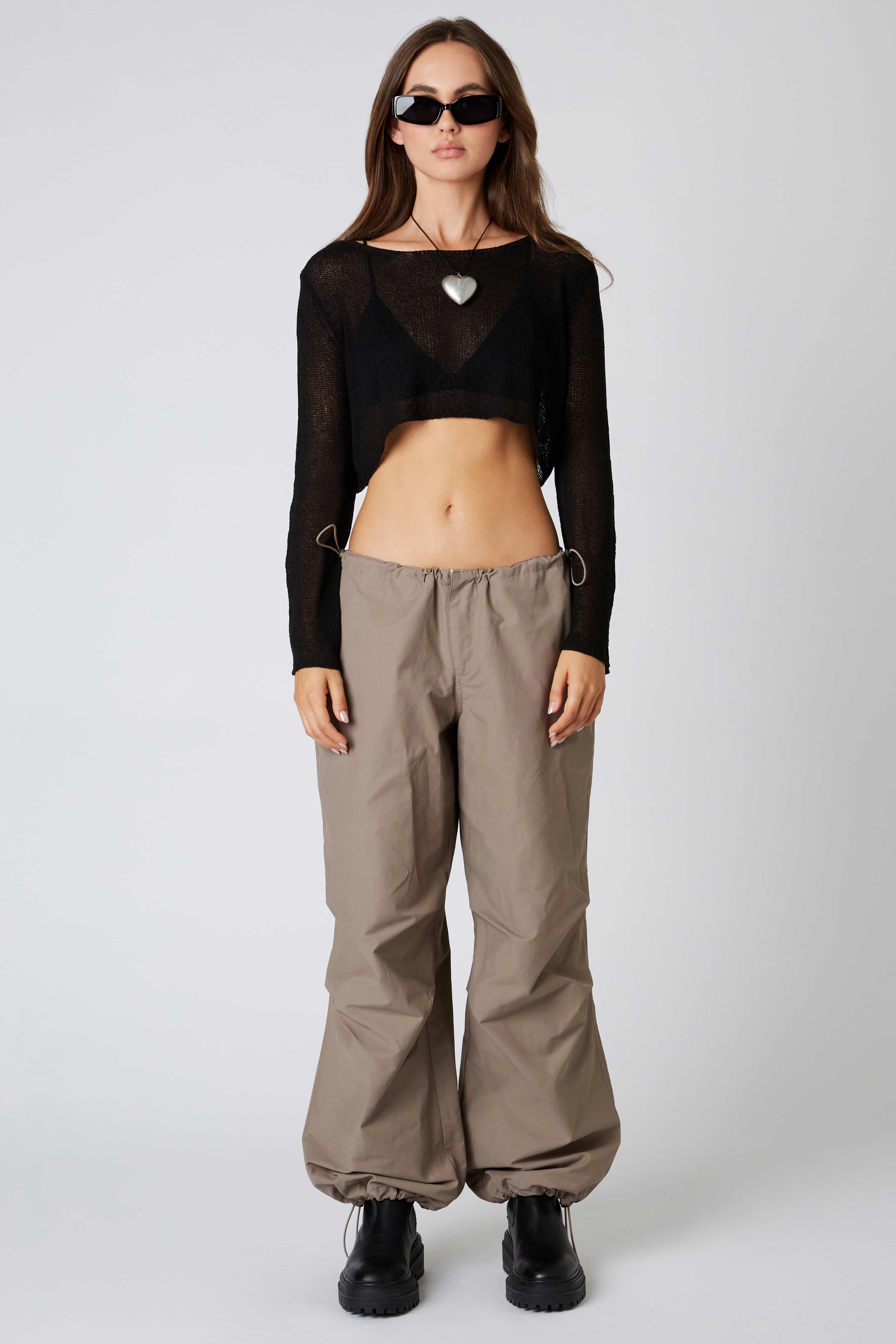 Mid-Rise Parachute Pant