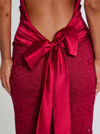 SYLORA MAXI DRESS RED