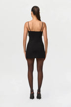 Ponte Roses Mini Dress