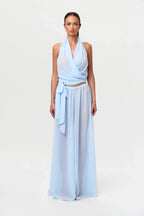Chiffon Wide Leg Pants