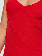 Lars Mini Dress Red