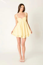 Flowy Babydoll Mini Dress