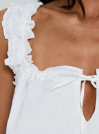 Swing Mini Dress White