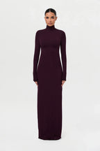 Butter Turtleneck Maxi Dress