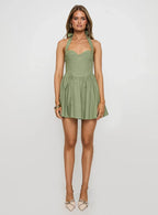 Lyle Mini Dress Sage
