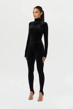 Velvet Stirrup Leggings