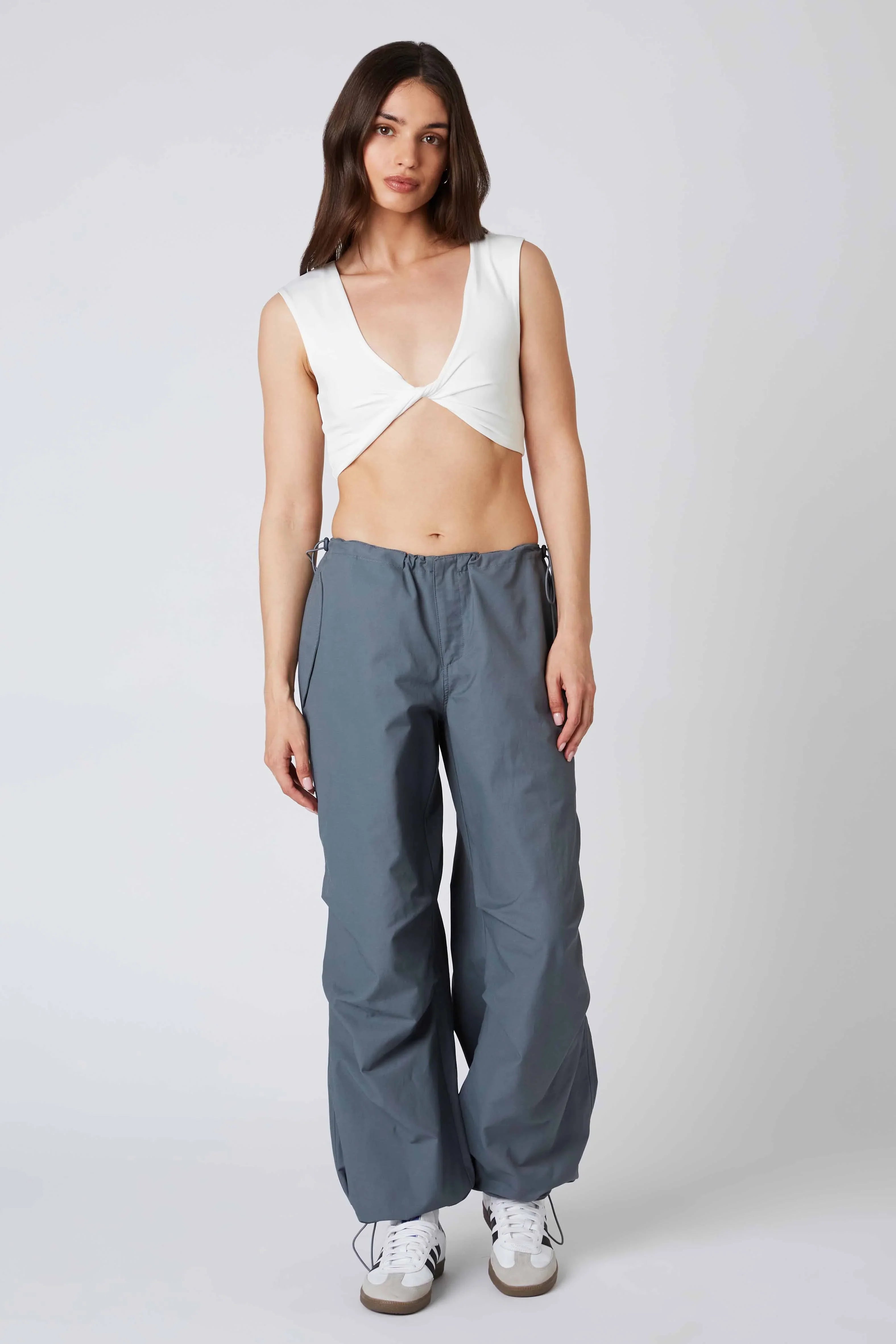 Mid-Rise Parachute Pant