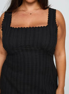 Dasha Mini Dress Black Curve