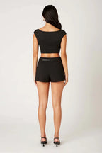 Pleated Mini Skort