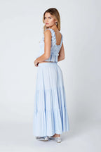 Tiered Maxi Skirt