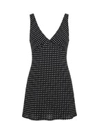 Nellie Mini Dress Black Polka Dot