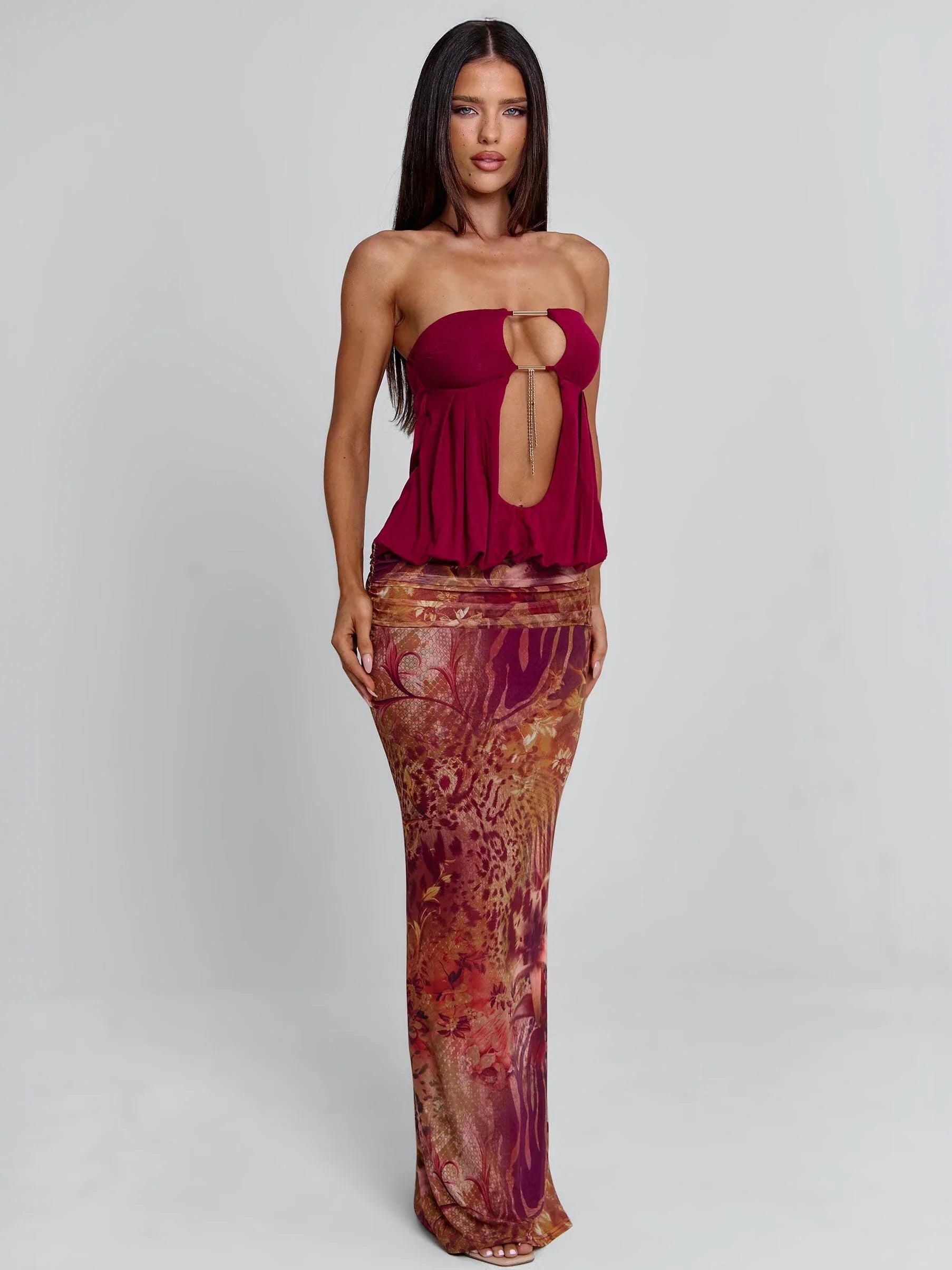 DIORA MAXI DRESS CELINE