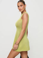 Oceana Mini Dress Green