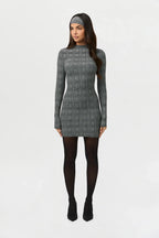Naked Print Mini Dress