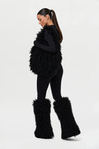Faux Fur Plush Shoulder Bag