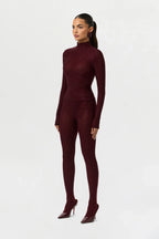 Crystal Closed Toe Leggings