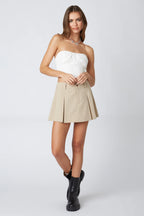 Strapless Corset Top