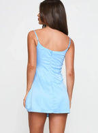 Powell Mini Dress Light Blue