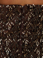 Zaraya Strapless Mini Dress Bronze