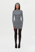 Naked Print Mini Dress