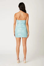 Hi-Shine Bandeau Dress