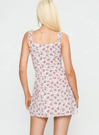 Sweetpea Mini Dress Multi Floral