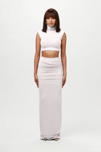 NW Turtleneck Sleeveless Crop Top
