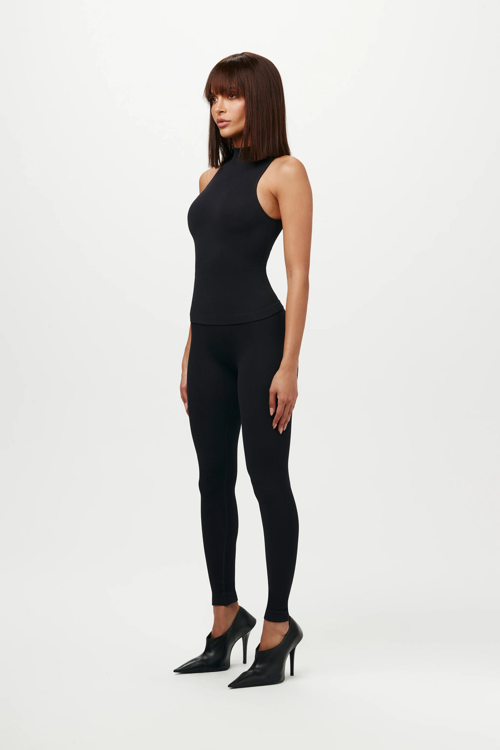 Sculpt Seamless Sleeveless Ribbed Top