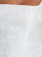 Asterie Bow Detail Mini Dress White