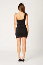 Side Strap Cut Out Mini Dress
