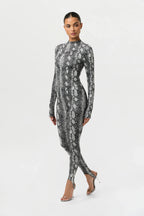 Naked Print Stirrup Legging