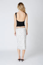Bow Midi Skirt