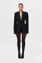 High Waist Suited Shorts