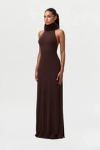 Naked Faux Fur Maxi Dress