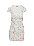 Whitlock Mini Dress White / Floral