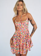 Barrett Mini Dress Multi Floral