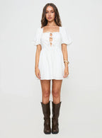 Kreamy Mini Dress White