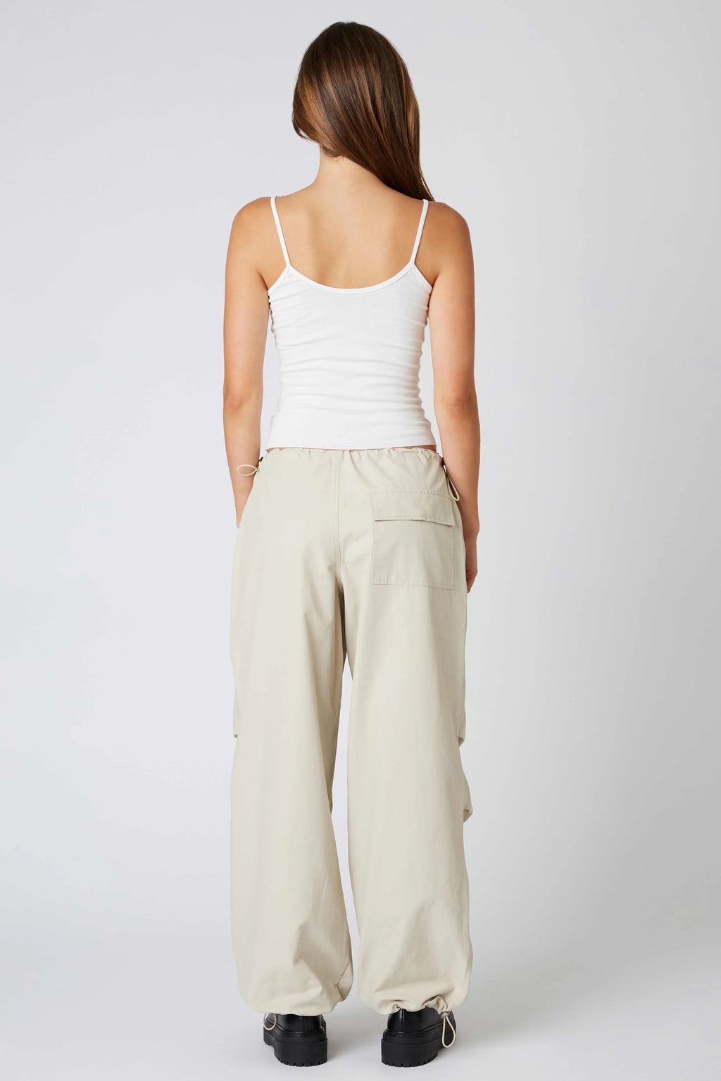 Mid-Rise Parachute Pant