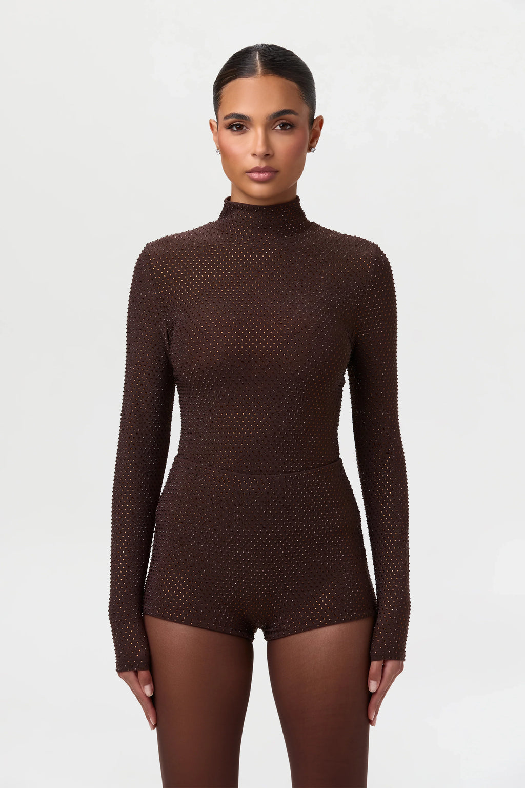 Crystal High Waisted Hot Pants