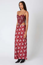 Floral Maxi Skirt