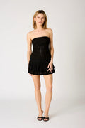 Strapless Smocked Top