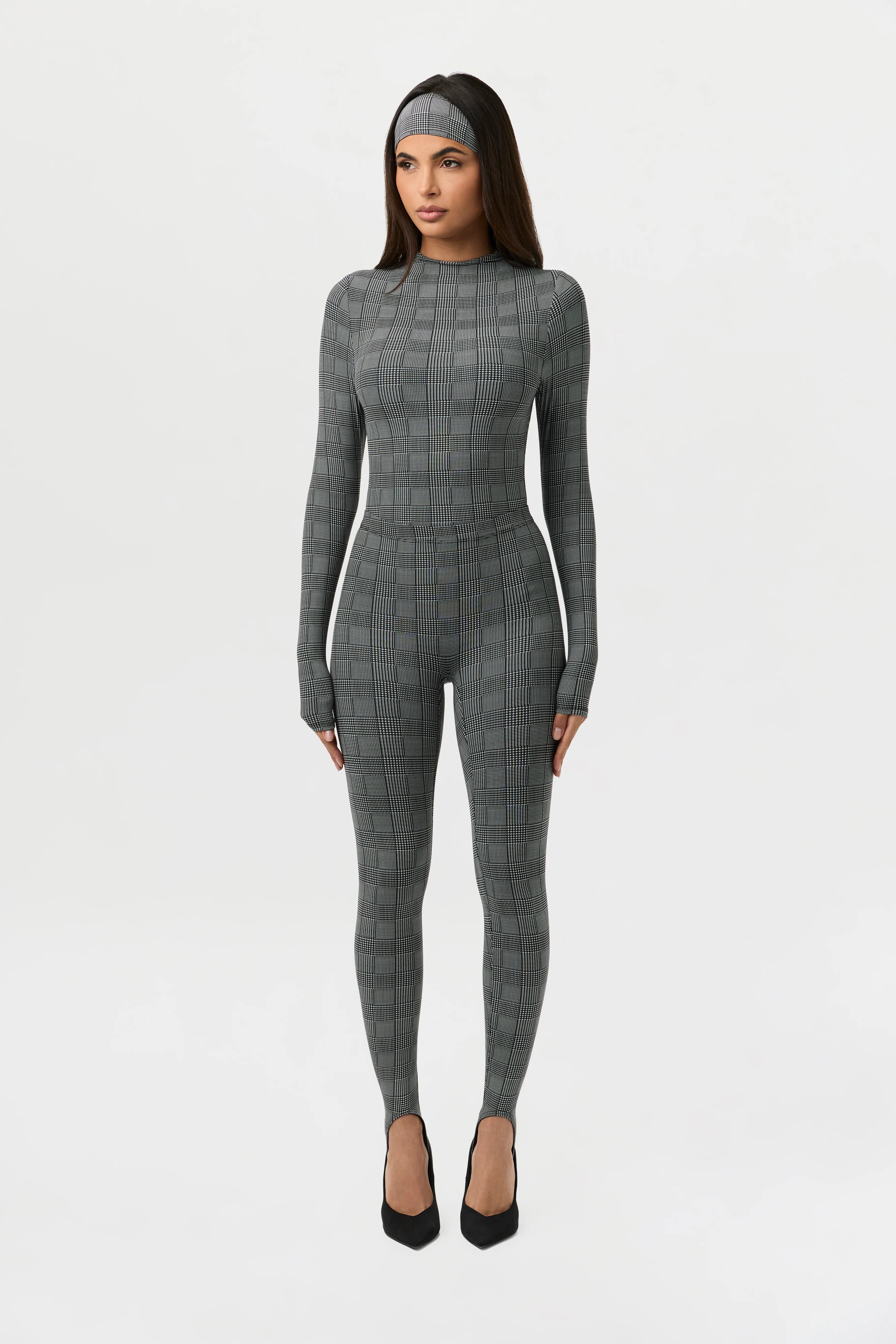 Naked Print Stirrup Legging
