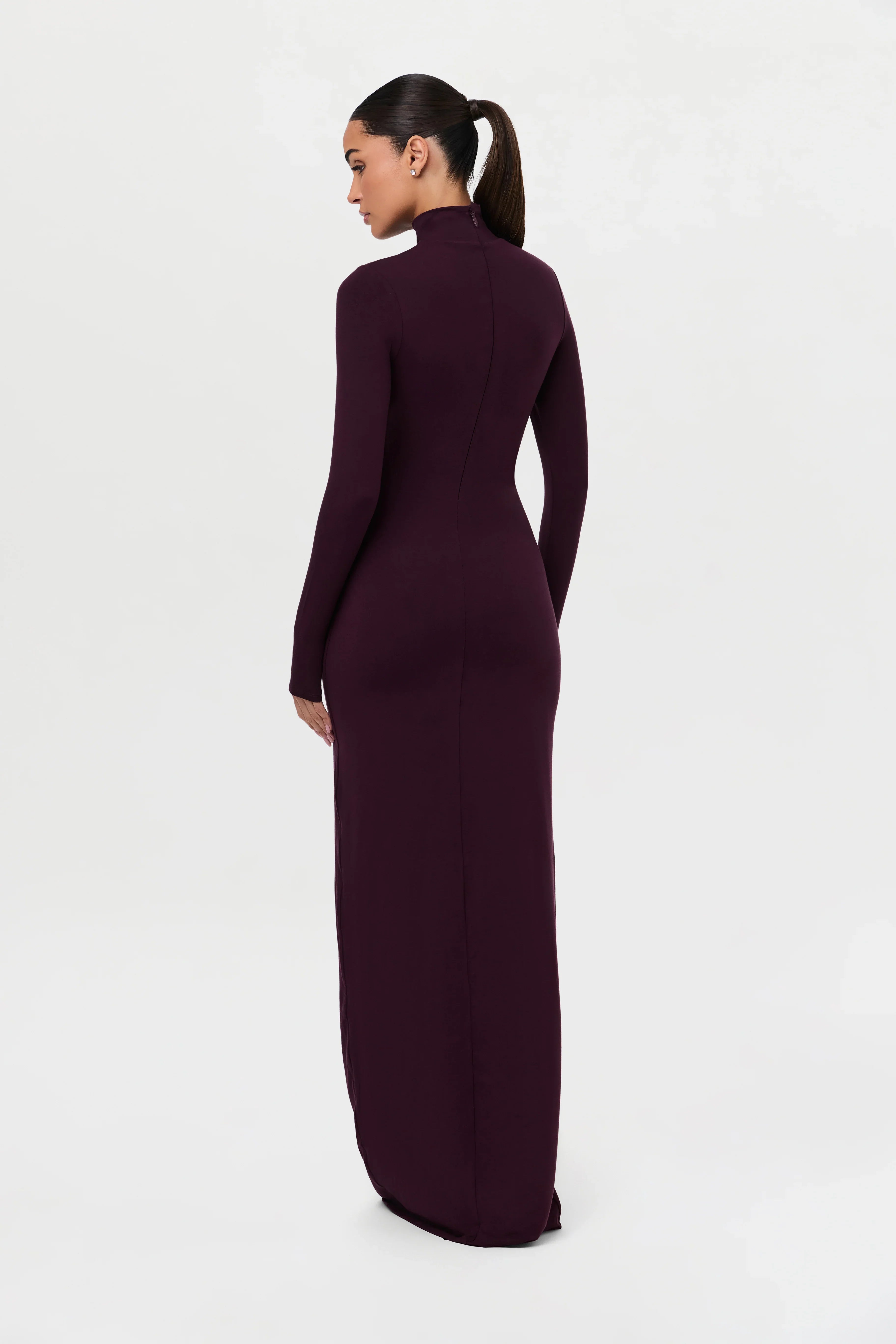 Butter Turtleneck Maxi Dress