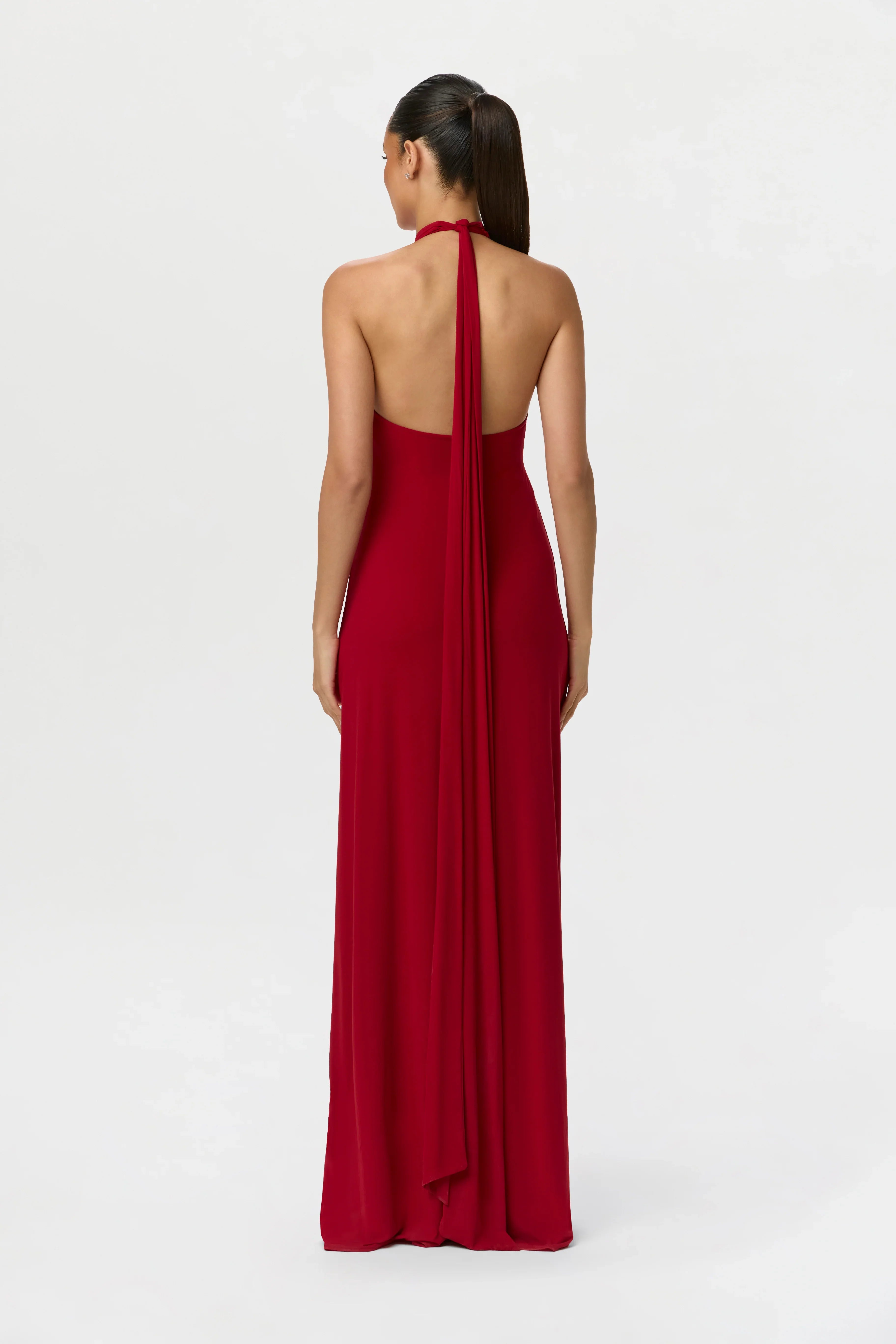 Naked Halter Maxi Dress