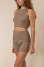 Clea Biker Knit Short
