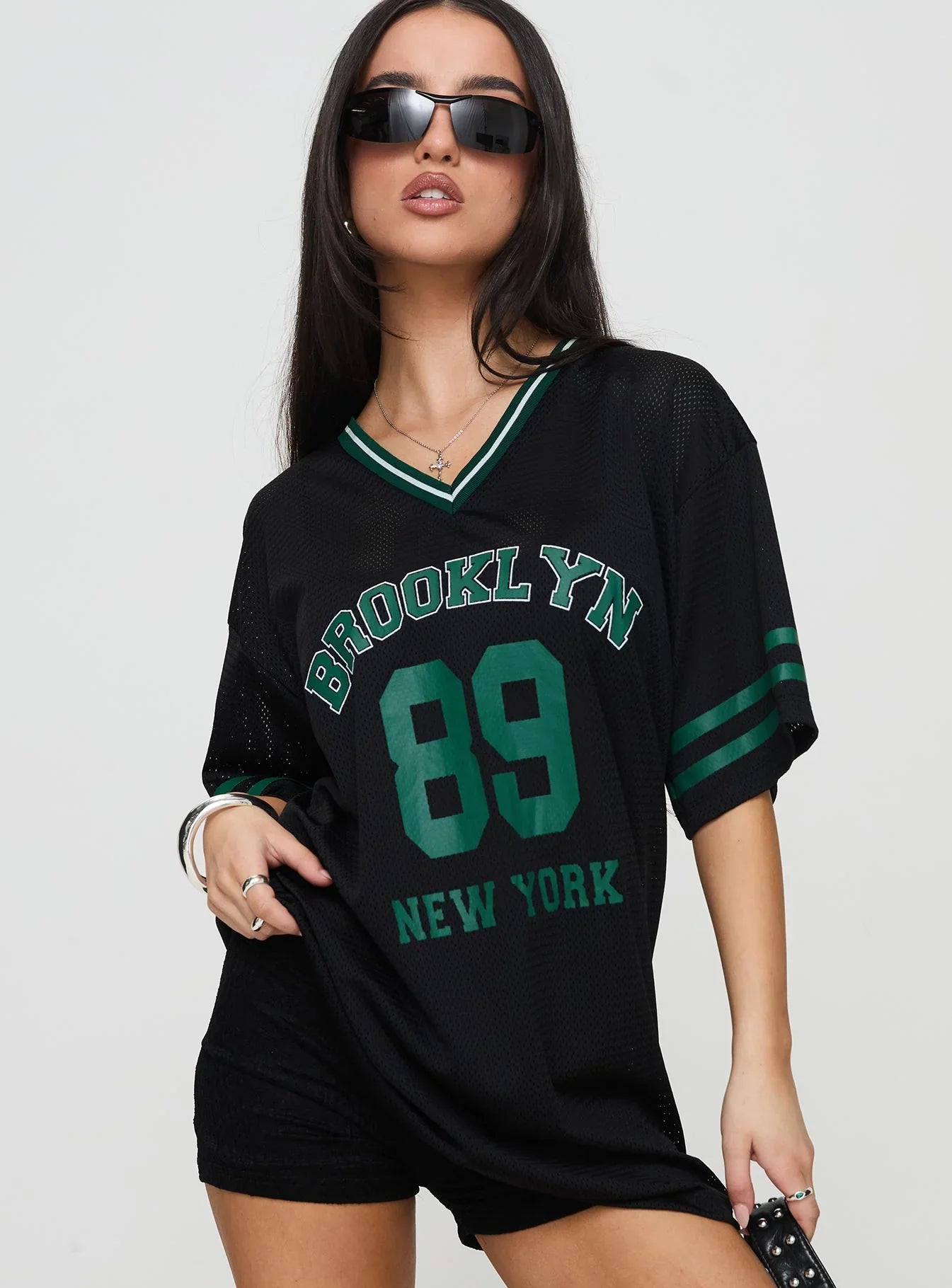 Michail Jersey Mini Dress Green